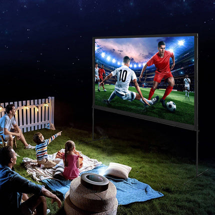 Projector Screen With Stand, 100 Inch 16:9, Carry Bag
