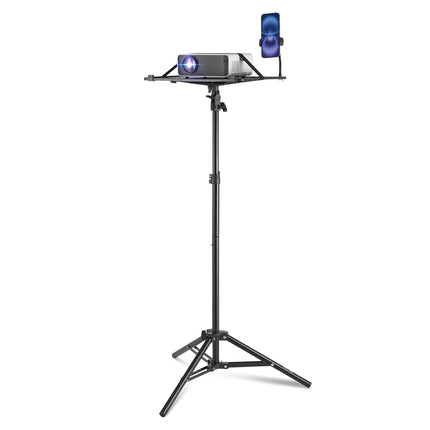 Projector Stand Tripod, 27–63 In Height, Tray, Phone Holder