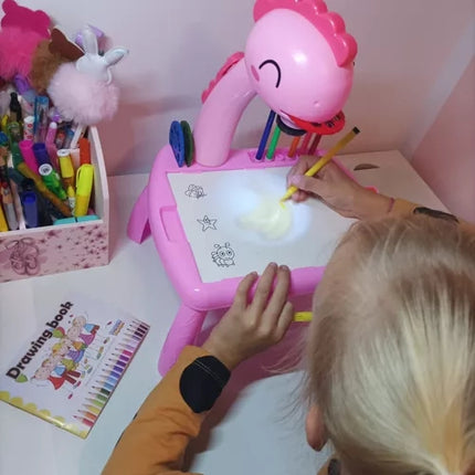 Projektor/Zeichenprojektor rosa 23616 