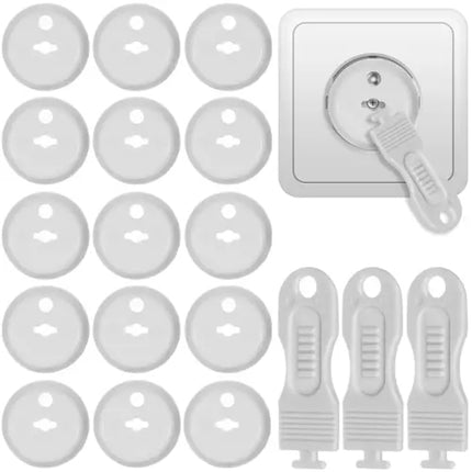 Protection for the socket - white Ruhhy 19223