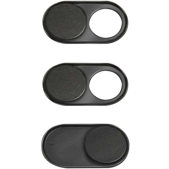 Schutz für Webcam 3er-Pack schwarz