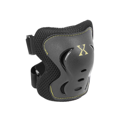 Schutzausrüstungs-Set, Größe XL, Schwarz-Gelb