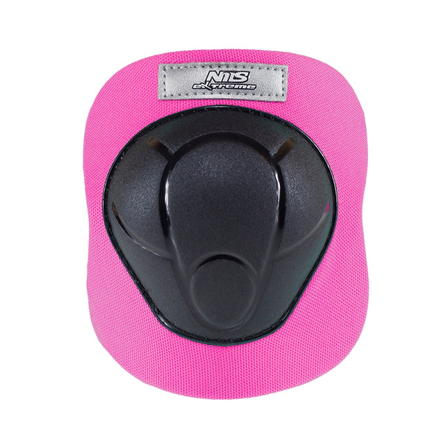 Schutzausrüstungsset, Größe XS, Schwarz-Pink