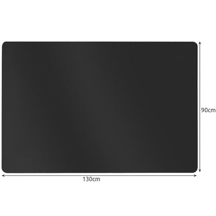 Stuhlschutzmatte 90x130cm RUHHY - schwarz 