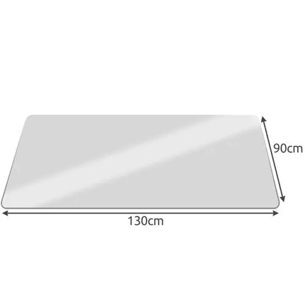 Stuhlschutzunterlage 90x130cm RUHHY - milchig 