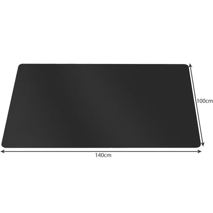 Ochranná podložka pod židli 100x140cm RUHHY – černá