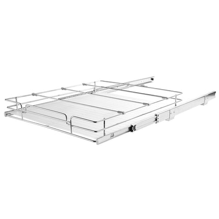 Pull-Out Cabinet Organizer, 43 x 53 cm, Chrome Steel