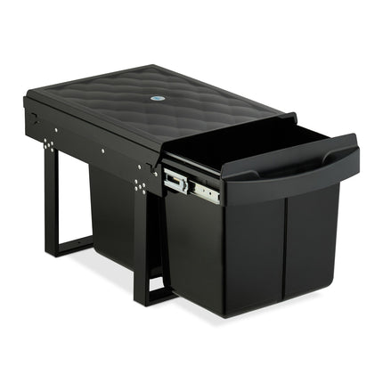 Pull-Out Waste Bin, Black – Space-Saving Kitchen Solution