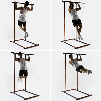 Pull-Up Station and Men's Sauna Vest L InnovaGoods, Adjustable 114-191 cm