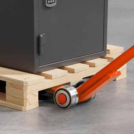 Pulley Pry Bar With Wheels, 11000 lb, 71 in