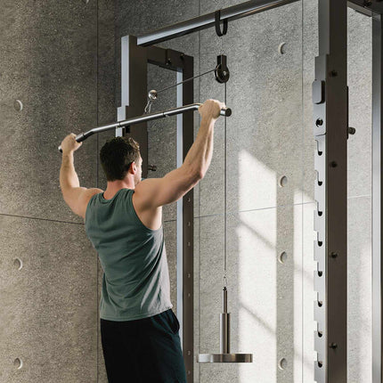 Pulley System for Home Gym Arm Strength Training