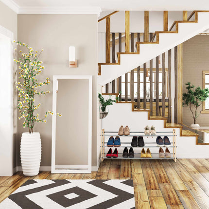 Pull-out shoe shelf