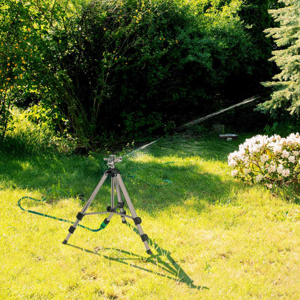 Pulsation sprinklers with gray silver stand