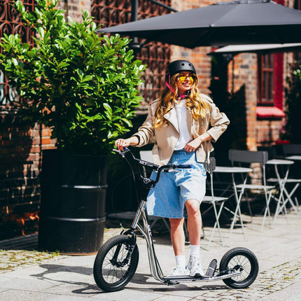 Scooter mit Luftbereifung, 16/12 Zoll, höhenverstellbar