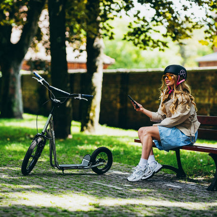 Scooter mit Luftbereifung, 16/12 Zoll, höhenverstellbar