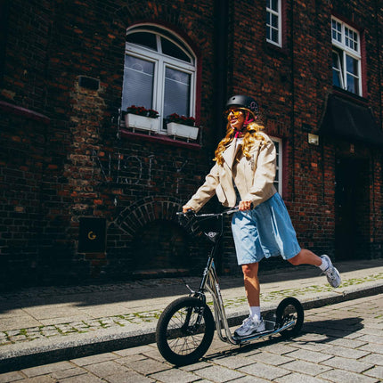 Scooter mit Luftbereifung, 16/12 Zoll, höhenverstellbar