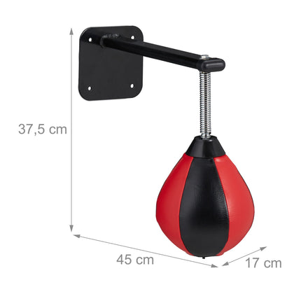 Punch ball pour le mur