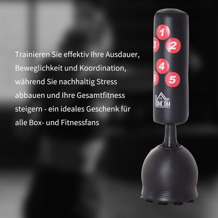 Standboxsack 165cm, Schwerlast, Saugnapffuß