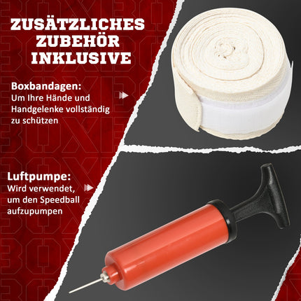 Verstellbares Boxgestell mit reflektierender Stange, HDPE und Leder