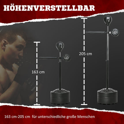 Verstellbares Boxgestell mit reflektierender Stange, HDPE und Leder
