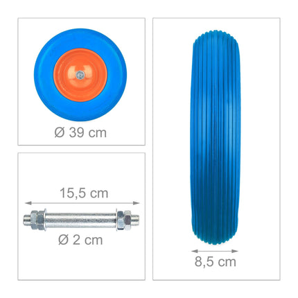 Pannensicheres Gummirad 4.80 4.00-8