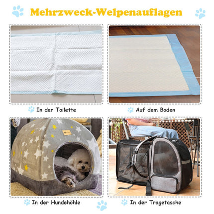 Puppy Training Pads, 5-Layer, Leak-Proof, 150 Pack