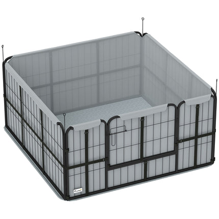 Puppy Whelping Box, Windproof Oxford Fabric, 122x122x60 cm