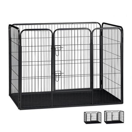 Niche pour chiots avec plancher