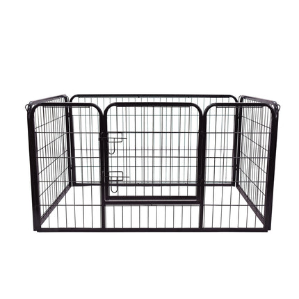 Welpenlaufstall für draußen – 70 x 80 cm Tragbarer Zaun