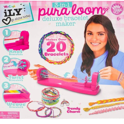 Pura Loom 3-in-1 Armband-Maker mit Deluxe-Funktionen