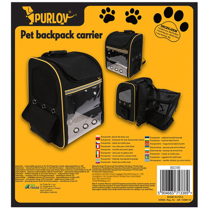 Purlov 23185 Katzen-/Hunderucksack 