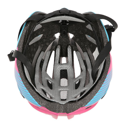 Lila-blauer Helm, Größe M, 53–58 cm