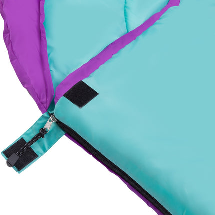 Purple-Turquoise Medium Sleeping Bag