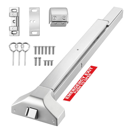 Push Bar Panic Exit Device, 304 Stainless Steel, 788mm
