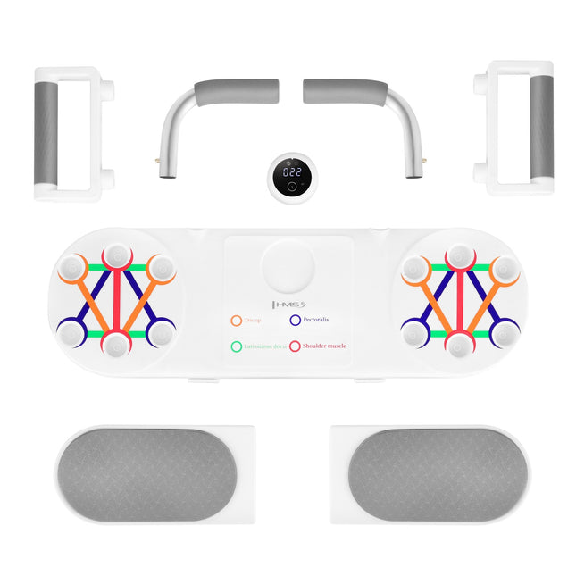 Liegestütz- und Bauchmuskel-Workout-Board mit Smart Counter