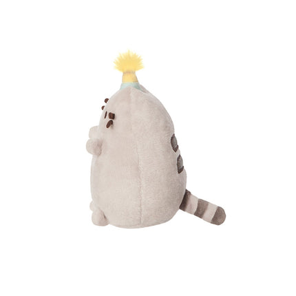 Plyšák Pusheen sedící s párty kloboukem, 10 cm