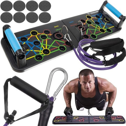 Push-up board / handle with lines