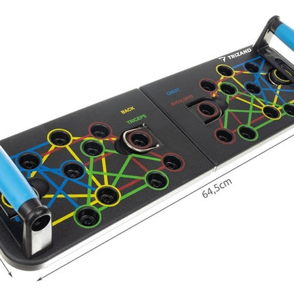 Push-up board / handle with lines
