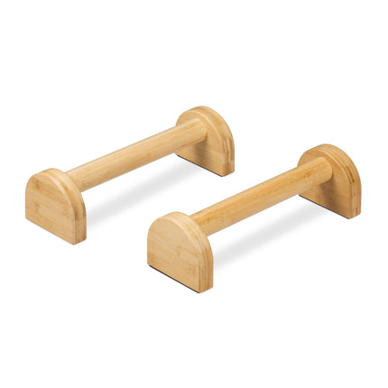 Lot de 2 poignées de pompes en bambou