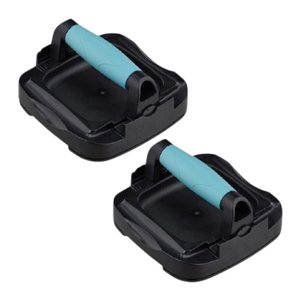 Push-up handles with wheels, set of 2