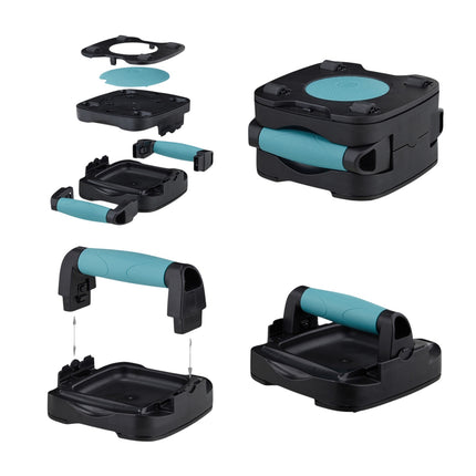 Push-up handles with wheels, set of 2