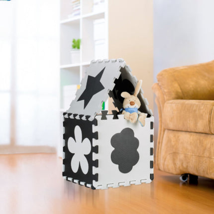 Puzzle 3x3 Puzzlematte Puzzle mit Rahmen