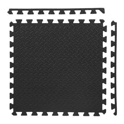 Puzzlematte, Premium-Schaumstoff, ineinandergreifend, 12 Teile