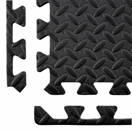 Puzzlematte, Premium-Schaumstoff, ineinandergreifend, 12 Teile