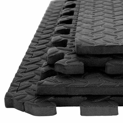 Puzzlematte, Premium-Schaumstoff, ineinandergreifend, 12 Teile