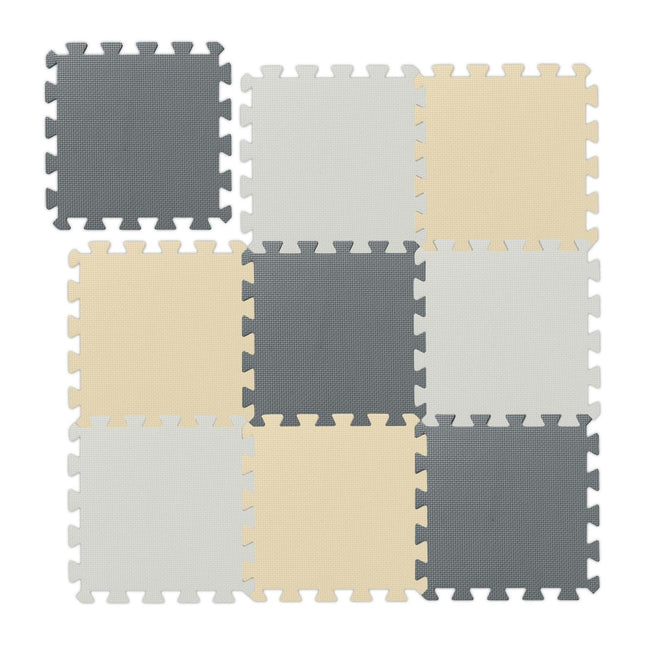 Puzzle-Spielmatte, EVA-Schaum, 3-Farben-Set