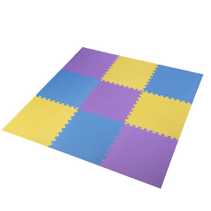 Puzzle-Schutzmatte, Multipack, 60x60x1,0 cm, 9 Stk.