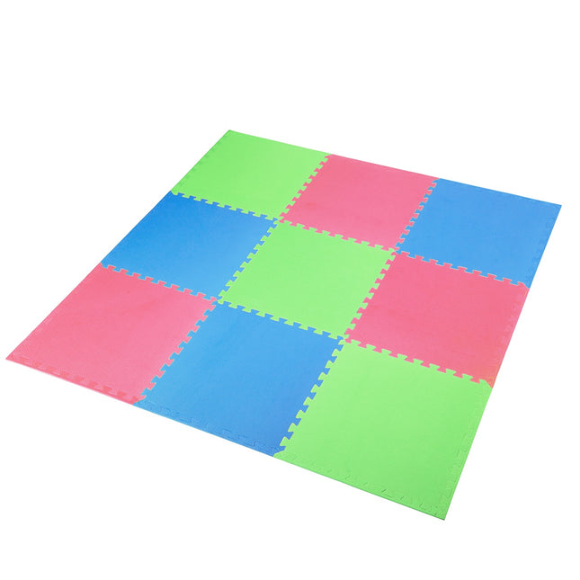 Puzzle-Schutzmatte, Multipack, 60x60x1,0 cm, 9-teiliges Set