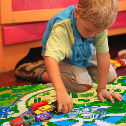 Tapis puzzle Dinosaure