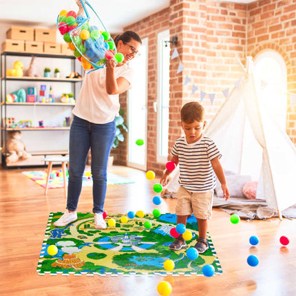 Tapis puzzle Dinosaure